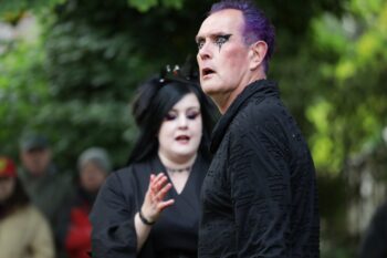 Photograph of Macbeth and Lady Macbeth