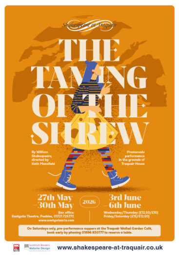Image of the Shakespeare at Traquair poster