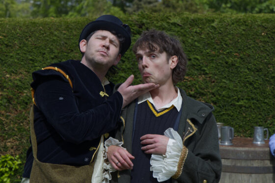 Photograph of Hortensio and Petruchio.
